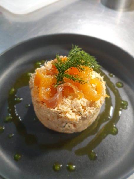 Rillettes de saumon à l'aneth